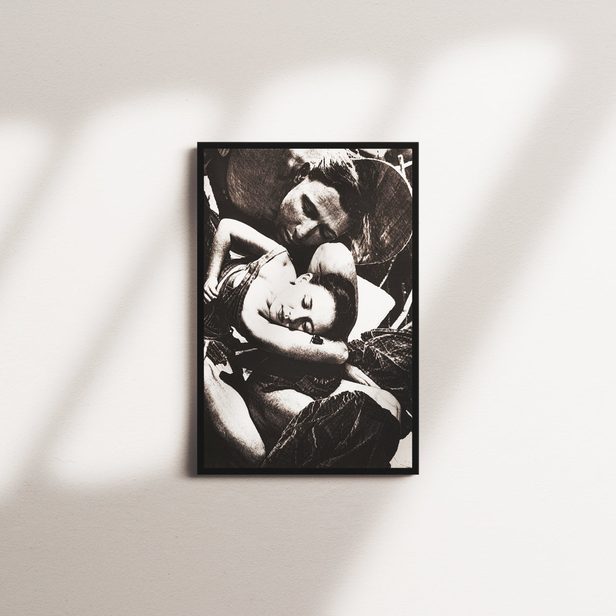 whispering shadows — black frame
