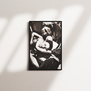 whispering shadows — black frame