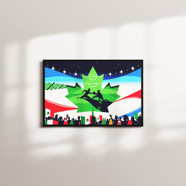 willow canopy — black frame