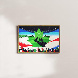 willow canopy — oak frame