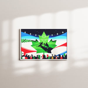 willow canopy — white frame