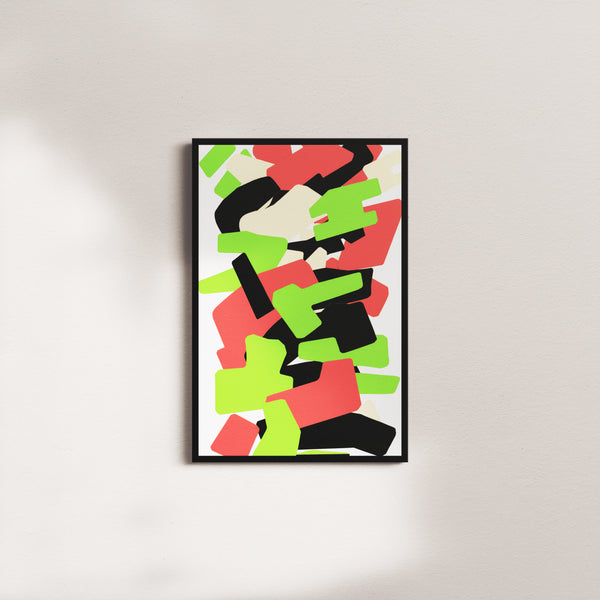 willow structure — black frame