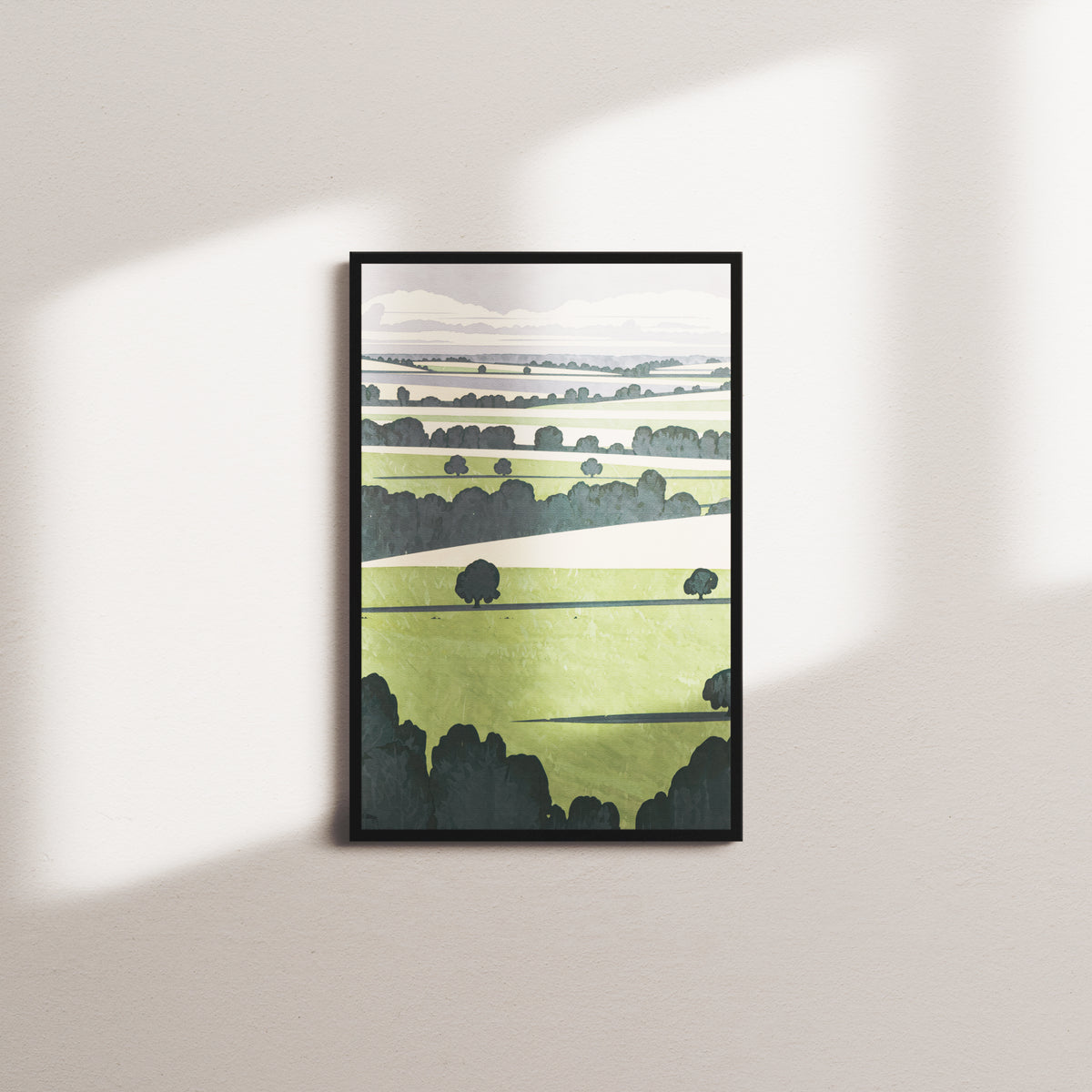 willow veil — black frame