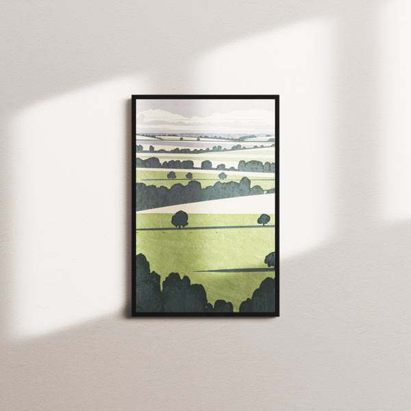 willow veil — black frame