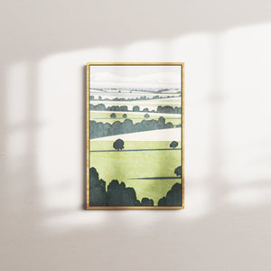 willow veil — oak frame