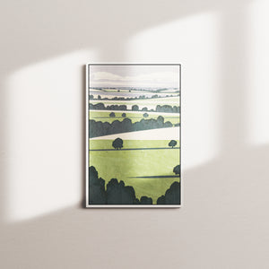 willow veil — white frame