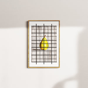 wirebound pome — oak frame