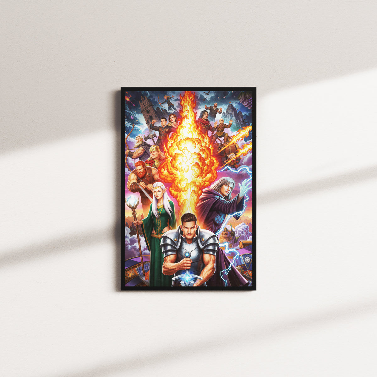 wizards gathering — black frame
