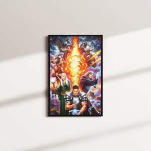 wizards gathering — black frame