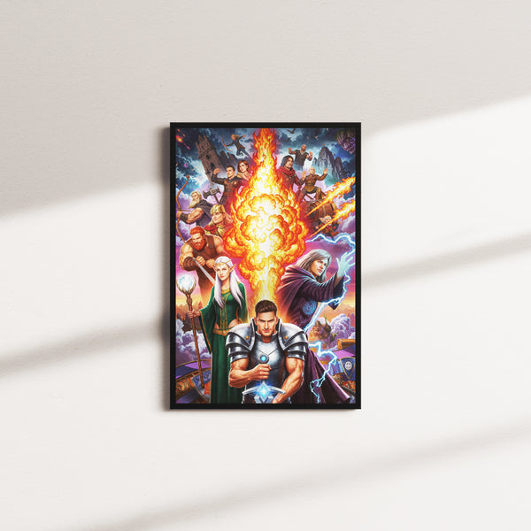wizards gathering — black frame