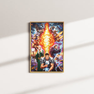 wizards gathering — oak frame
