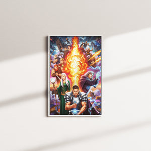 wizards gathering — white frame